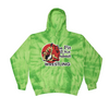 [[color:Spider Lime]] The Fit Will Not Submit Wrestling Tie Dye Hoodie Spider Lime