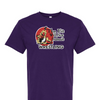 [[color:Purple]] The Fit Will Not Submit Wrestling Short Sleeve T-shirt Purple