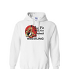 [[color:White]] The Fit Will Not Submit Wrestling Hoodie White