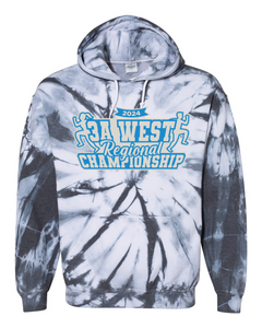 2024 3A West Regional Championship - Tie Dyed Hoodies