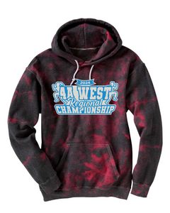 2024 4A West Regional Championship - Tie Dyed Hoodies