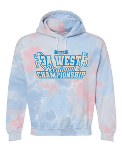 2024 3A West Regional Championship - Tie Dyed Hoodies