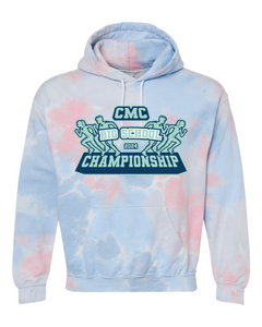 CMC Big School Outdoor Track & Field Championship - Tie Dyed Hoodies