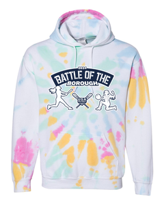 2024 Battle of the Borough - Tie Dyed Hoodies