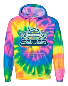 CMC Big School Outdoor Track & Field Championship - Tie Dyed Hoodies