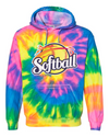Softball - Tie Dyed Hoodies
