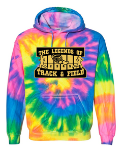 The Legends of Track and Field Invitational - Tie Dyed Hoodies