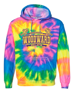 50th Annual Woodward Relays - Tie Dyed Hoodies