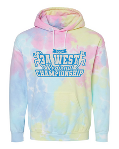 2024 3A West Regional Championship - Tie Dyed Hoodies