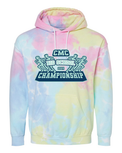 CMC Big School Outdoor Track & Field Championship - Tie Dyed Hoodies