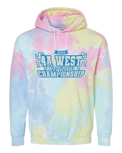 2024 4A West Regional Championship - Tie Dyed Hoodies