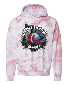 2024 Revolutionary Rumble Volleyball Tournament - Tie Dyed Hoodies