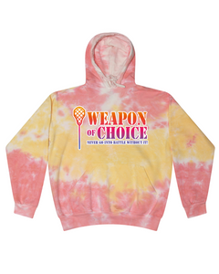 Weapon Of Choice Never Go Into Battle Without It! - Tie Dye Hoodies