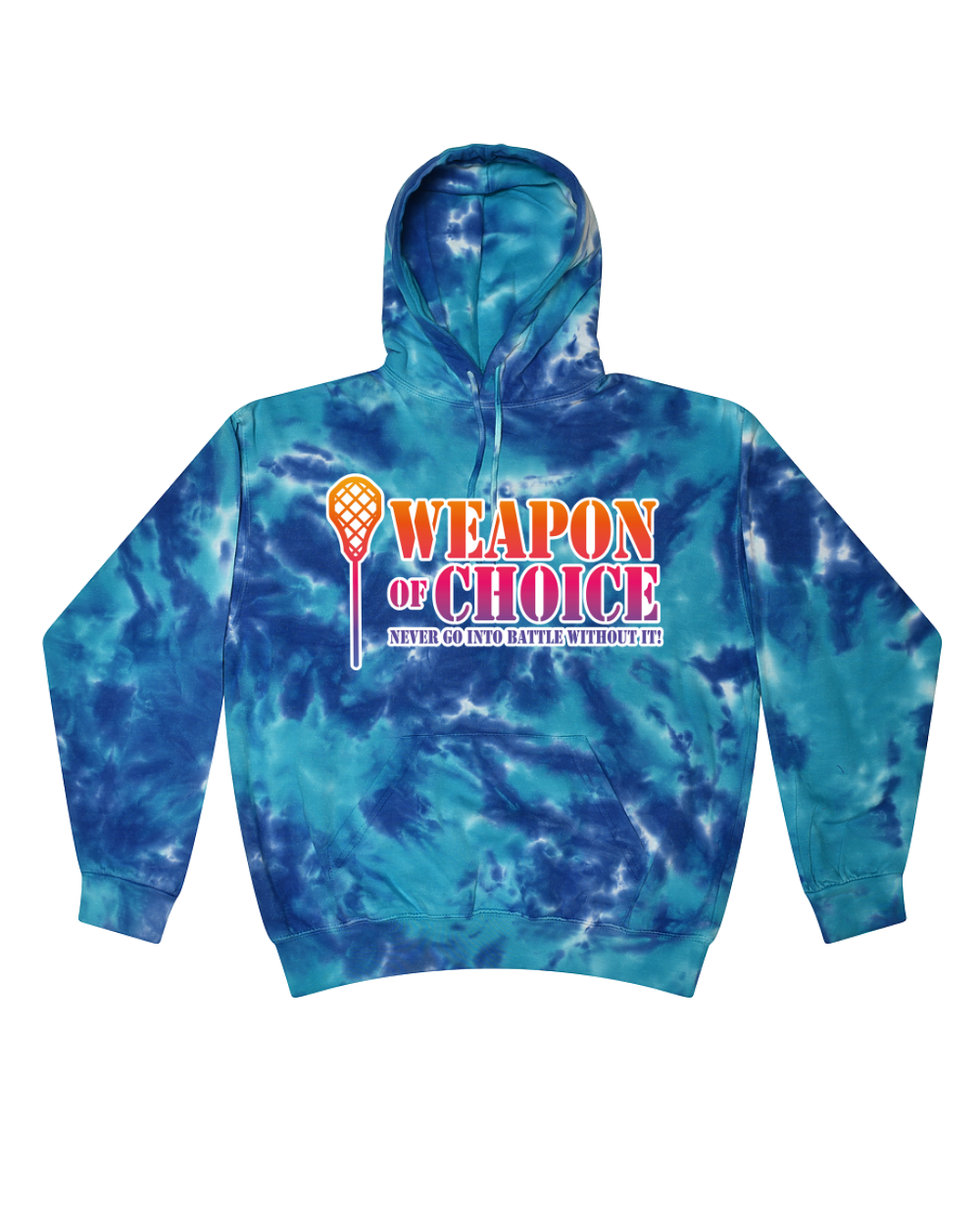 Weapon Of Choice Never Go Into Battle Without It! - Tie Dye Hoodies