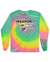 fashionable cotton crew neck clothing Long sleeve T-shirt tee shirt tie dye apparel