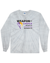 fashionable cotton crew neck clothing Long sleeve T-shirt tee shirt tie dye apparel