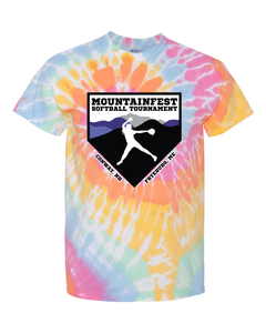 2024 Mountainfest Softball Tournament - Tie Dyed Tee