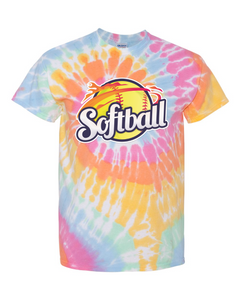 Softball - Tie Dyed Tee