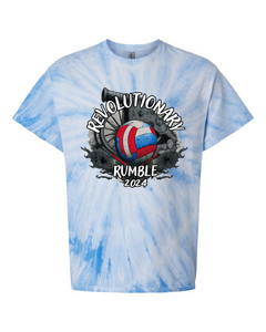 2024 Revolutionary Rumble Volleyball Tournament - Tie Dye Tee