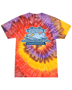 2024 Allan Nelson Delmarva Swim Association Championships - Tie Dyed Tee