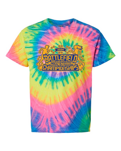 2024 Battlefield Middle School Championships - Tie Dyed Tee