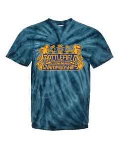 2024 Battlefield Middle School Championships - Tie Dyed Tee