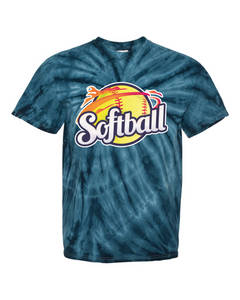 Softball - Tie Dyed Tee