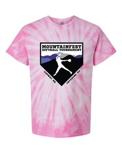 2024 Mountainfest Softball Tournament - Tie Dyed Tee