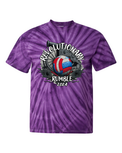 2024 Revolutionary Rumble Volleyball Tournament - Tie Dye Tee