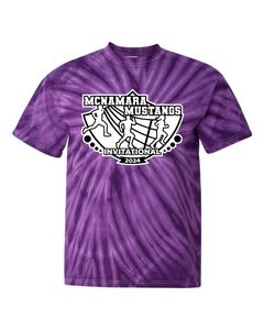 2024 McNamara Mustangs Invitational - Tie Dyed Tee