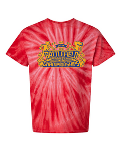 2024 Battlefield Middle School Championships - Tie Dyed Tee