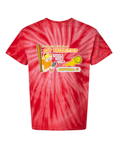 Softball Got Priorites - Tie Dyed Tee