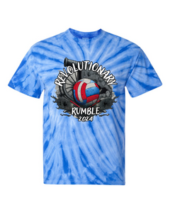 2024 Revolutionary Rumble Volleyball Tournament - Tie Dye Tee