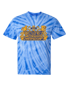 2024 Battlefield Middle School Championships - Tie Dyed Tee