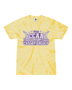 2024 CCAA Competitive Cheer League Championship - Tie Dye Tee