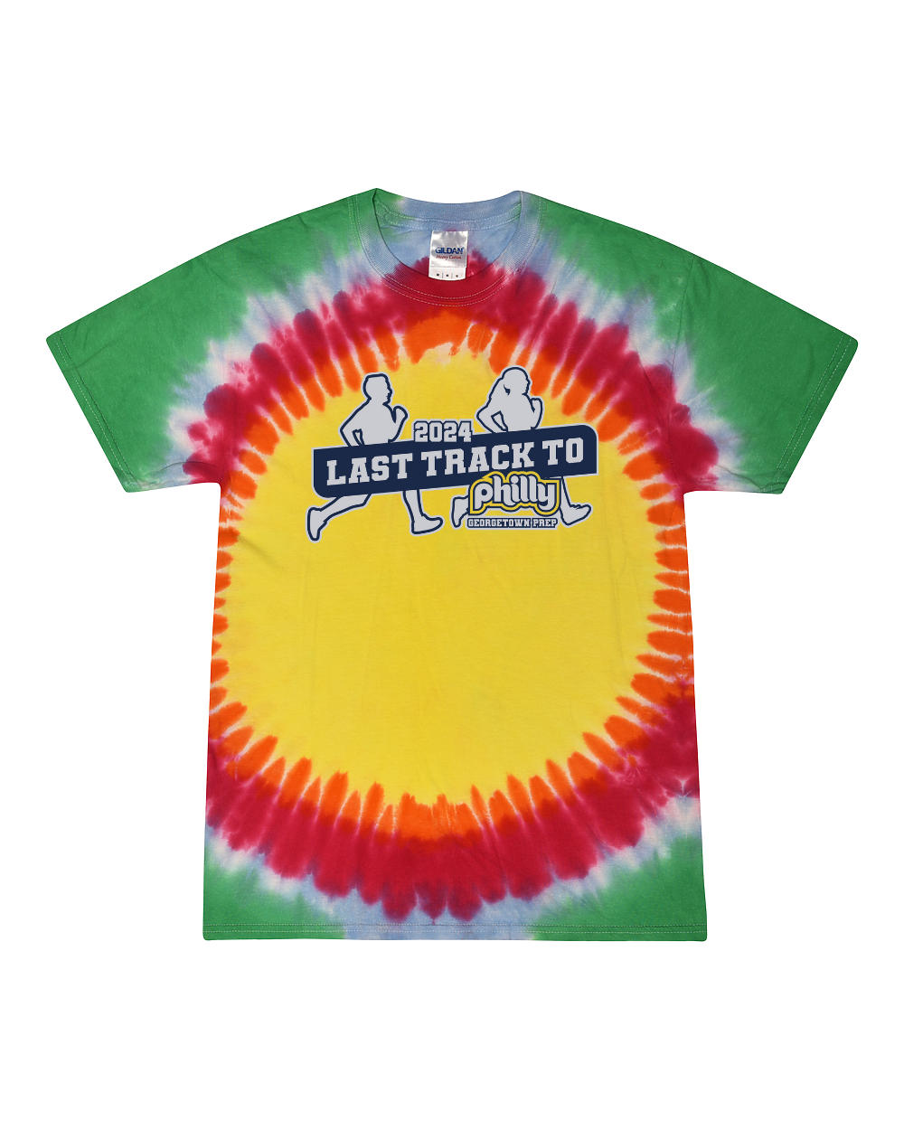 2024 Last Track to Philly Tie Dye Tee