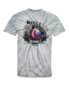 2024 Revolutionary Rumble Volleyball Tournament - Tie Dye Tee