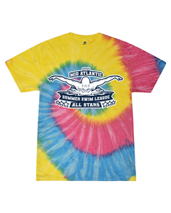 2024 Mid Atlantic Summer Swim League All Stars - Tie Dyed Tee