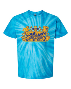 2024 Battlefield Middle School Championships - Tie Dyed Tee