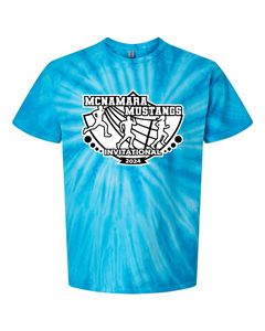 2024 McNamara Mustangs Invitational - Tie Dyed Tee