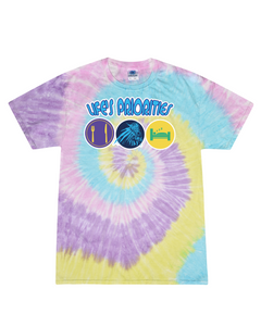 fashionable cotton crew neck clothing T-shirt tee shirt tie dye apparel