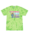 fashionable cotton crew neck clothing T-shirt tee shirt tie dye apparel