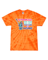 fashionable cotton crew neck clothing T-shirt tee shirt tie dye apparel