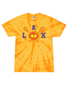 fashionable cotton crew neck clothing T-shirt tee shirt tie dye apparel