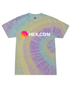 Hex in White Tie Dye Tee