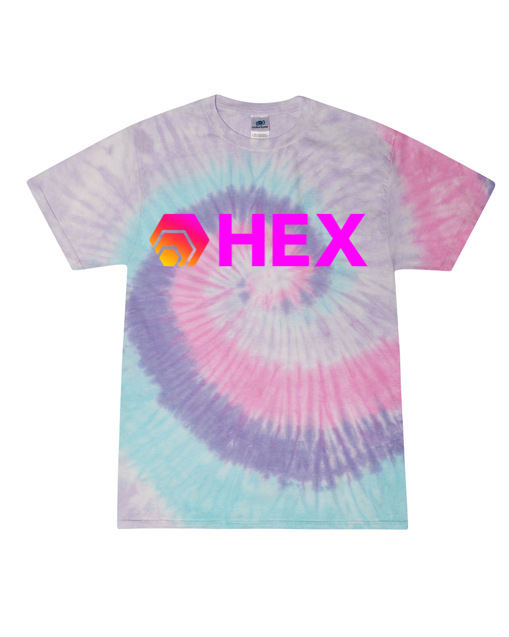 Hex in Pink Tie Dye Tee
