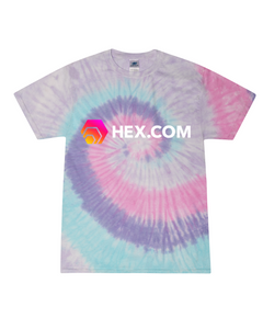 Hex in White Tie Dye Tee