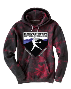 2024 Mountainfest Softball Tournament - Tie Dyed Hoodies