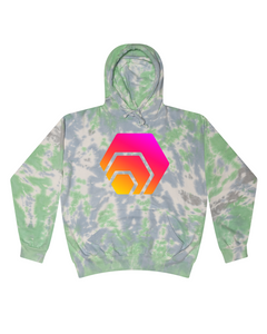 Hex Logo Tie Dye Hoodies