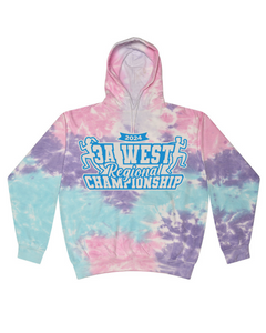 2024 3A West Regional Championship - Tie Dyed Hoodies